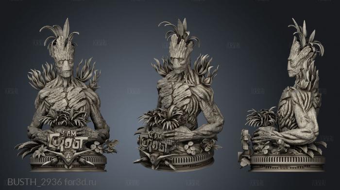 Groot stl model for CNC