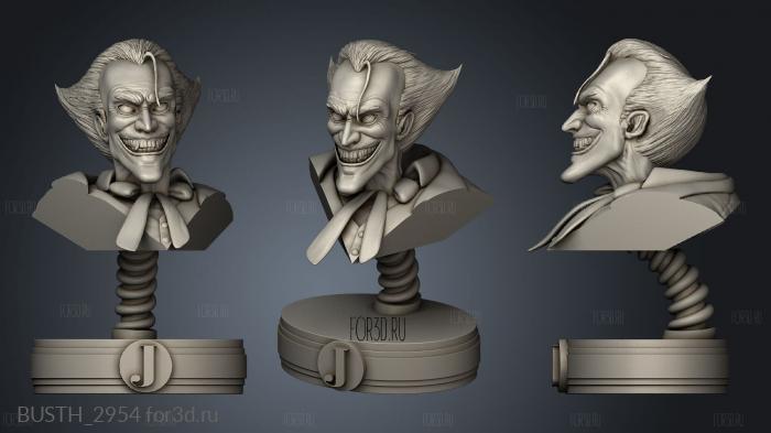 Harleen Joker stl model for CNC