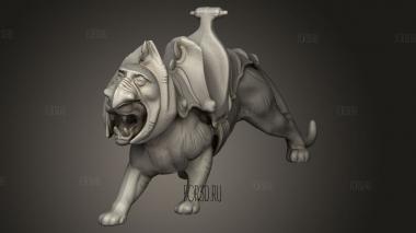 Классическая Игрушка Зверь Боевой Кот 3d stl модель для ЧПУ