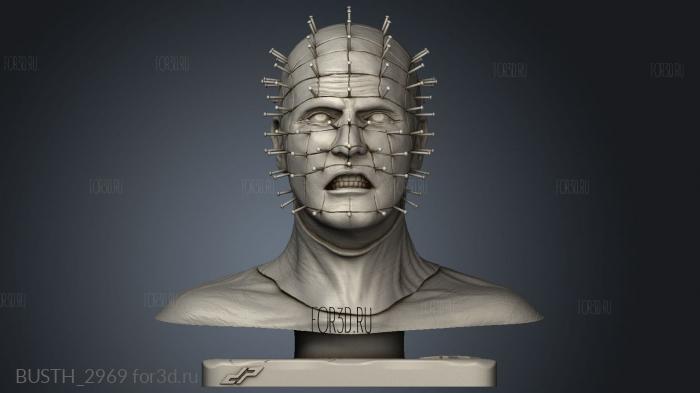 Hellraiser stl model for CNC