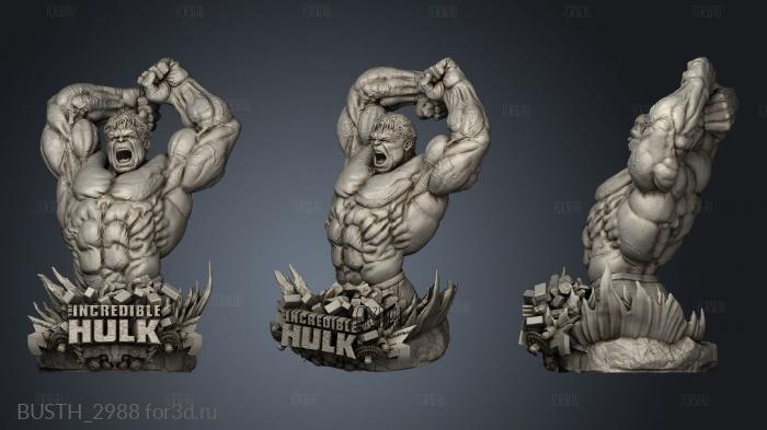 Hulk stl model for CNC