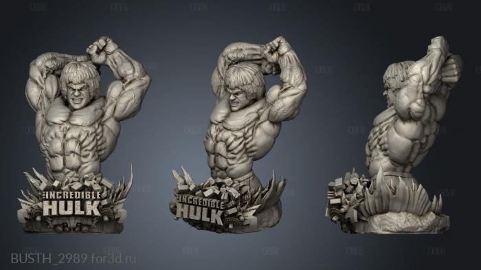 Hulk One stl model for CNC