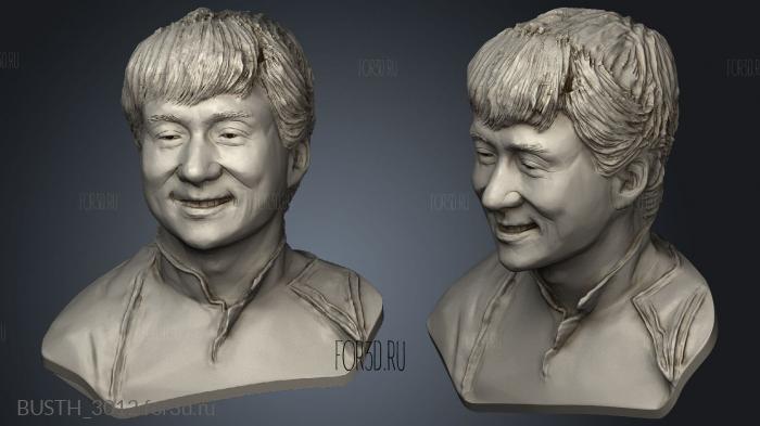 jackie chan jtrste Dzheki stl model for CNC