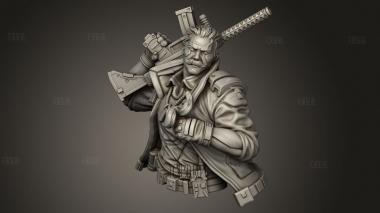 Джеймс Экзо Дог Джесси 3d stl модель для ЧПУ