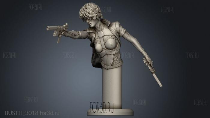 Jessie Cyberpunk Edge Runner NSFW simple stl model for CNC