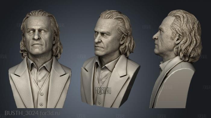 Joaquin Phoenix como Joker stl model for CNC