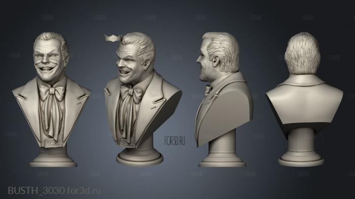 Joker base stl model for CNC