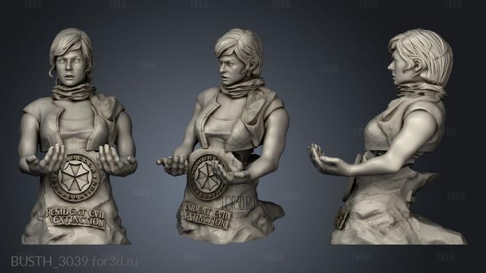 Joystick Cell Phone Alice Resident Evil Stand stl model for CNC