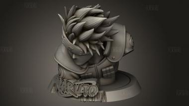 Какаши 3d stl модель для ЧПУ