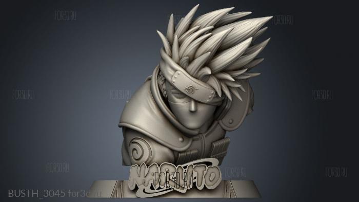 Kakashi stl model for CNC