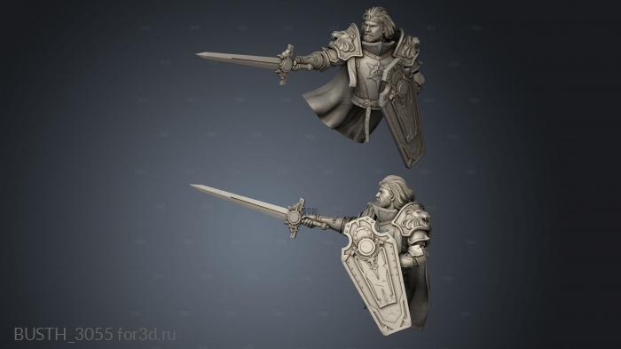 King Arthur stl model for CNC