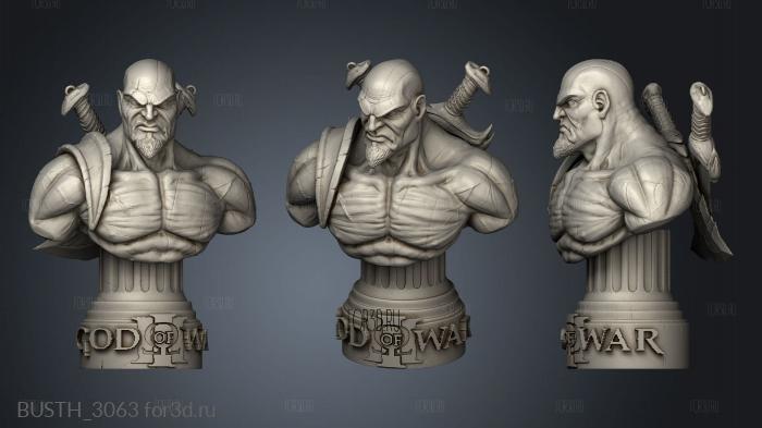 Kratos columna stl model for CNC