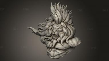Лео 3d stl модель для ЧПУ
