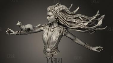 Лесика 3d stl модель для ЧПУ