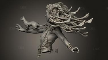 Лесика 3d stl модель для ЧПУ