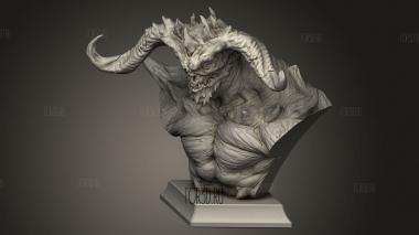 Свет в темной яме,Дьявол 3d stl модель для ЧПУ