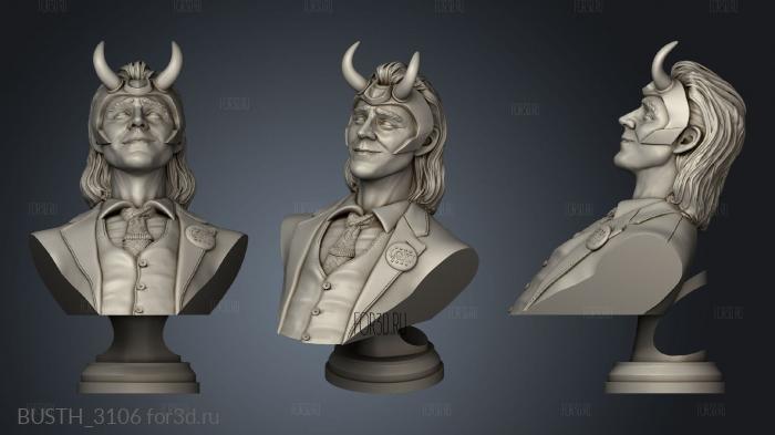 Loki stl model for CNC