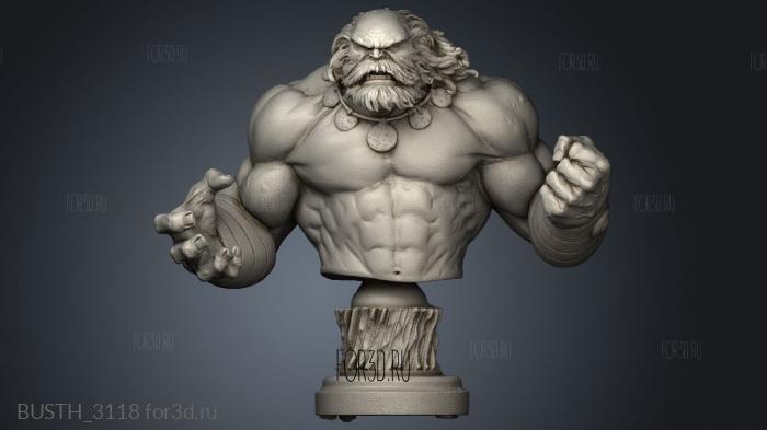 maestro hulk stl model for CNC