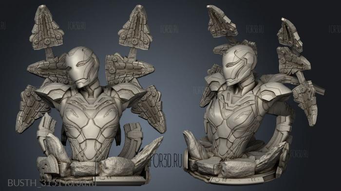 Marvel Avengers Rescue Pepper Potts stl model for CNC