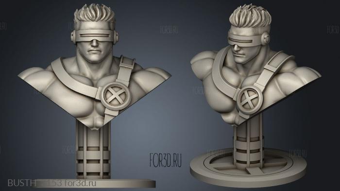 marvel Cyclops and Jean Grey stl model for CNC