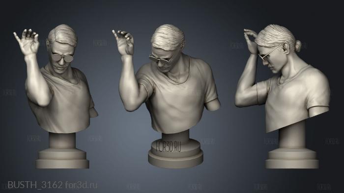 Meat Man Statue stl model for CNC