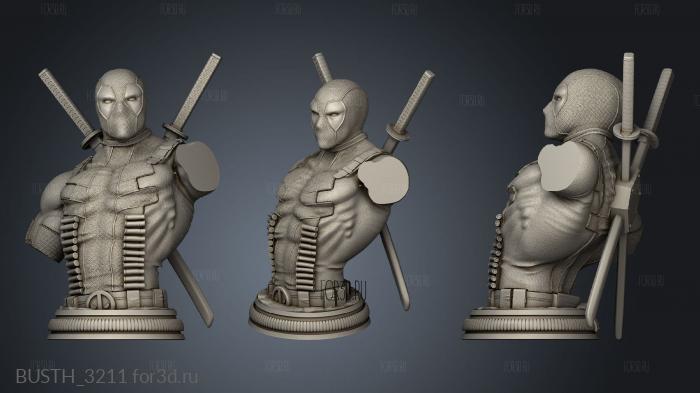 Nacho Deadpool Kills Marvel Statue stl model for CNC