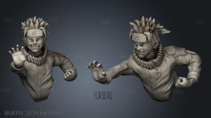 Naruto stl model for CNC