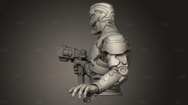 Механический Констебль Неонового Воина 3d stl модель для ЧПУ