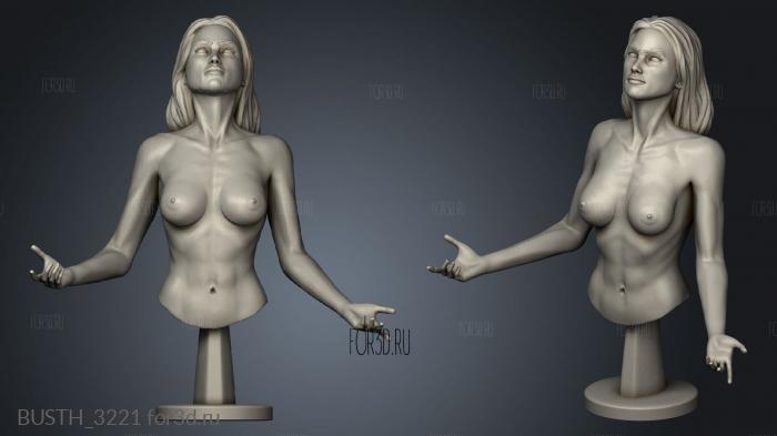 Neycrom anatomy study half stl model for CNC