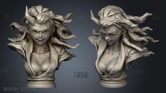 nezuko berserk stl model for CNC