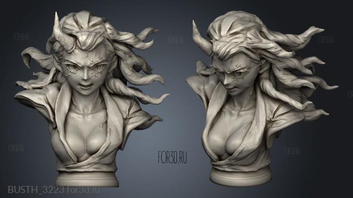 nezuko berserk stl model for CNC