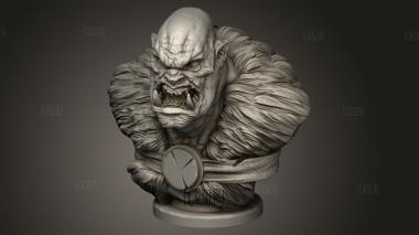 Шлем Вождя орков 3d stl модель для ЧПУ