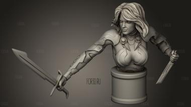 Оред Гамора РКС 3d stl модель для ЧПУ