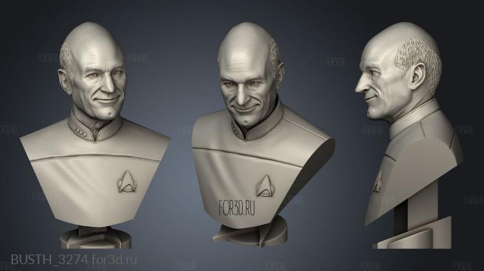 picard eastman stl model for CNC