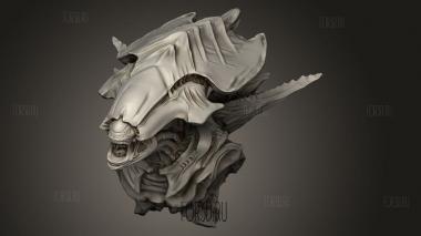 Королева раскололась 3d stl модель для ЧПУ