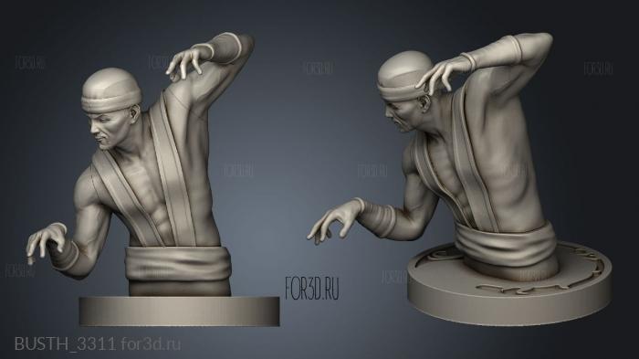 Raiden Vs Shang Tsung stl model for CNC