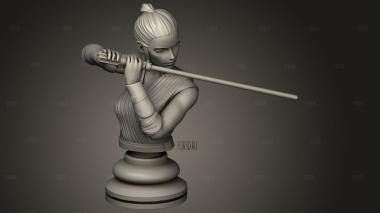Рей 3d stl модель для ЧПУ