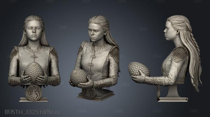 Rhaenyra stl model for CNC