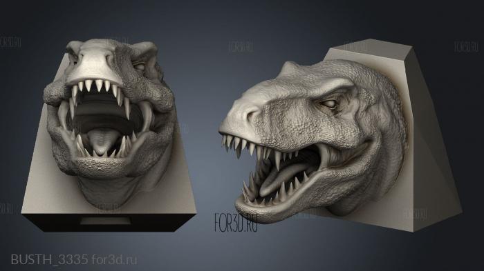 Rogue trex stl model for CNC