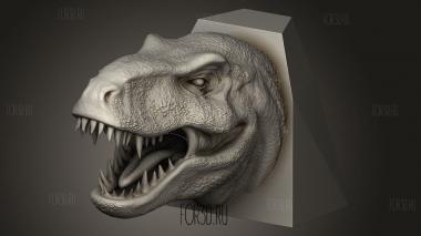 Мошенник trex 3d stl модель для ЧПУ