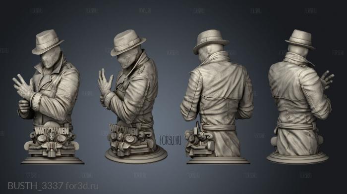 Rorschach stl model for CNC