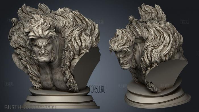 Sabretooth al stl model for CNC