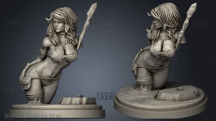 Savage Land Rogue stl model for CNC