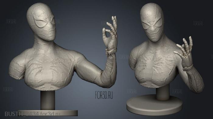 Spiderman Spider Man stl model for CNC