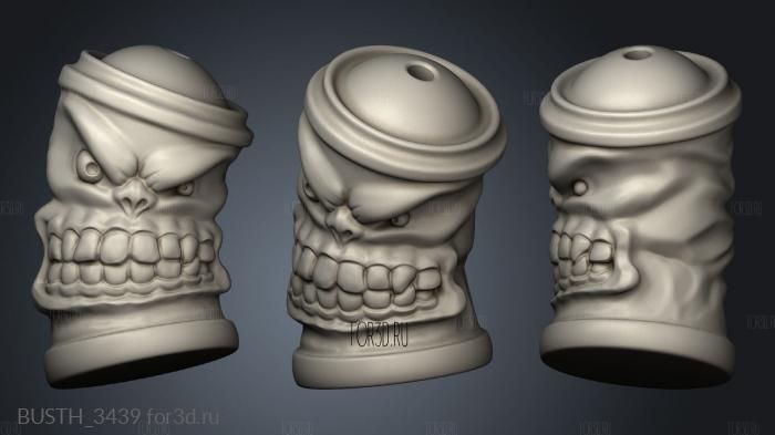 Spray Paint stl model for CNC