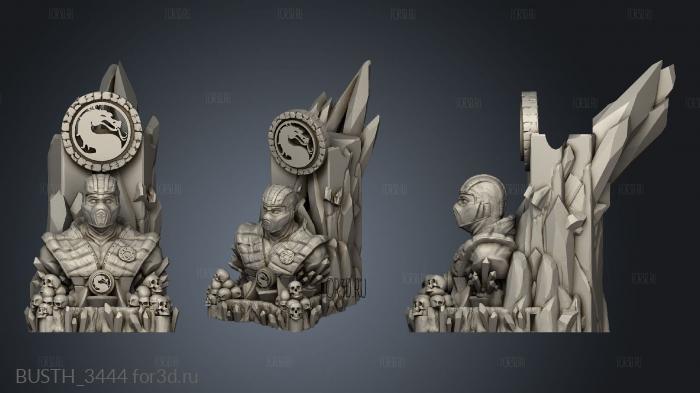 Stand Mortal Kombat stl model for CNC