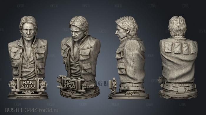 Star Wars Han Solo Old stl model for CNC