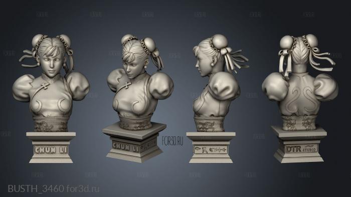 street fighter chun li stl model for CNC