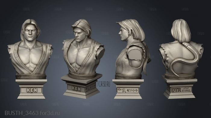 street fighter ken stl model for CNC