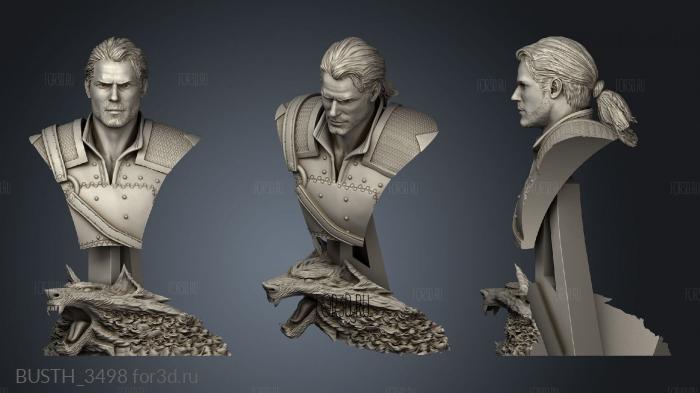 The WITCHER stl model for CNC